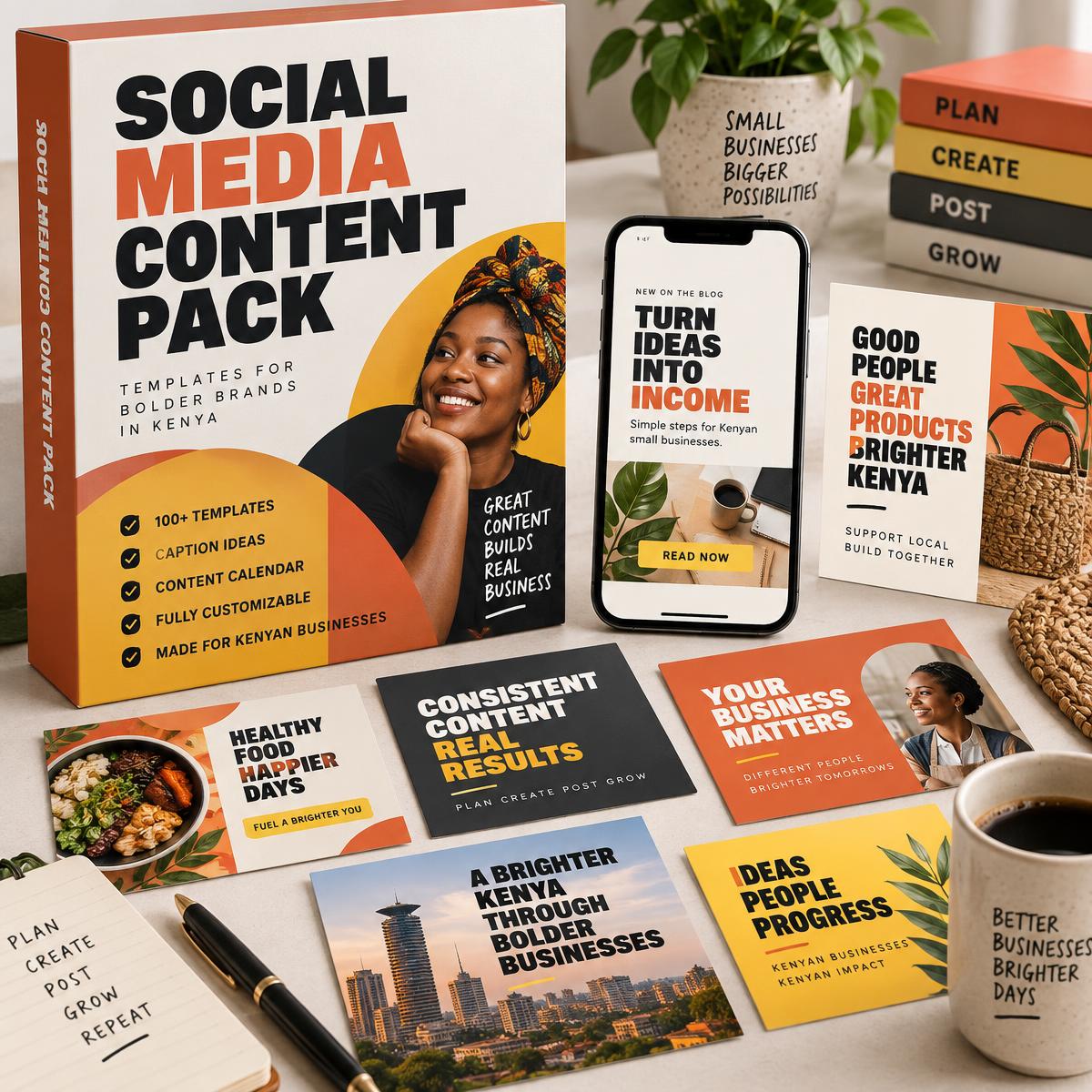 Social Media Content Pack preview