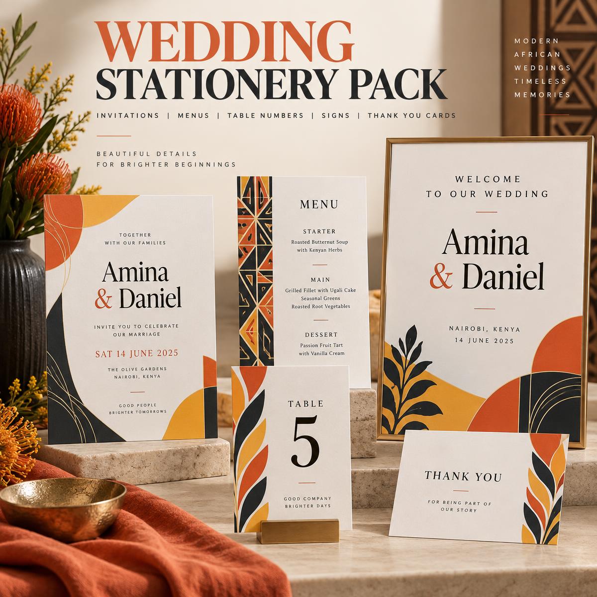 Wedding Stationery Pack preview
